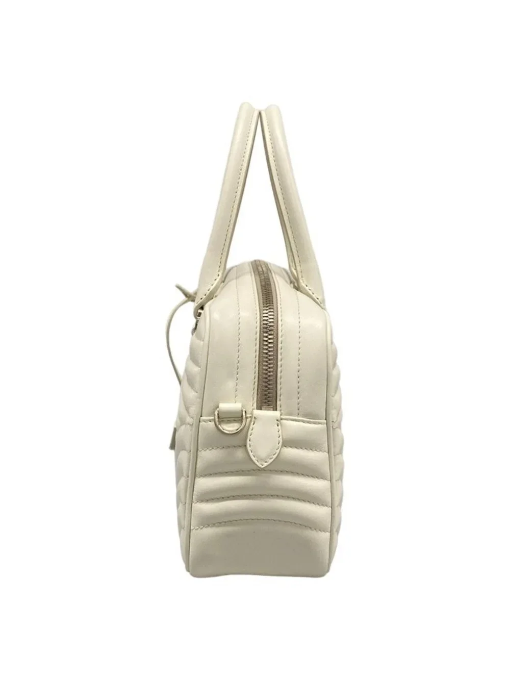 Prada Handbag Diagram White Quilted Leather